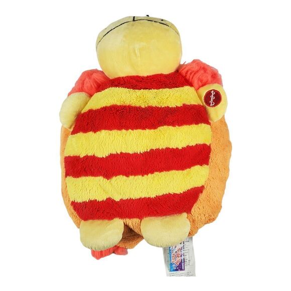 Mushabelly Lion Pillow Snoring Sound Plush Stuffed Animal Toy Yellow Orange 19" - Picture 5 of 10